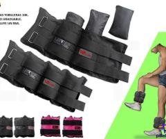 Pesas Tobilleras Graduables 10k