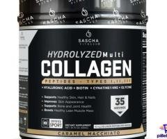 Colageno Hidrolizado Sascha Fitness - Sabor Caramelo