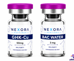 Peptido Ghk-cu De 50mg + Agua Bac De 3mg